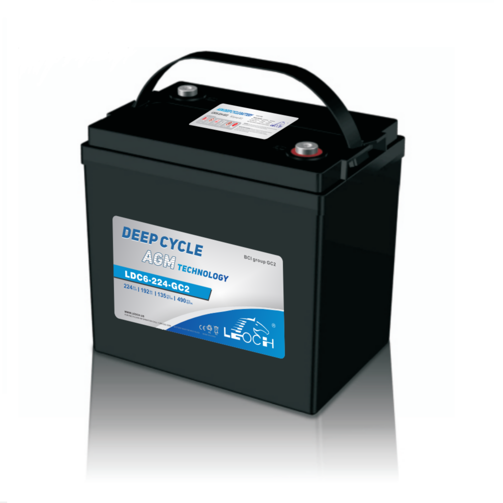 Leoch LDC6-224-GC2 AGM Deep Cycle Battery | Battery Warehouse ...