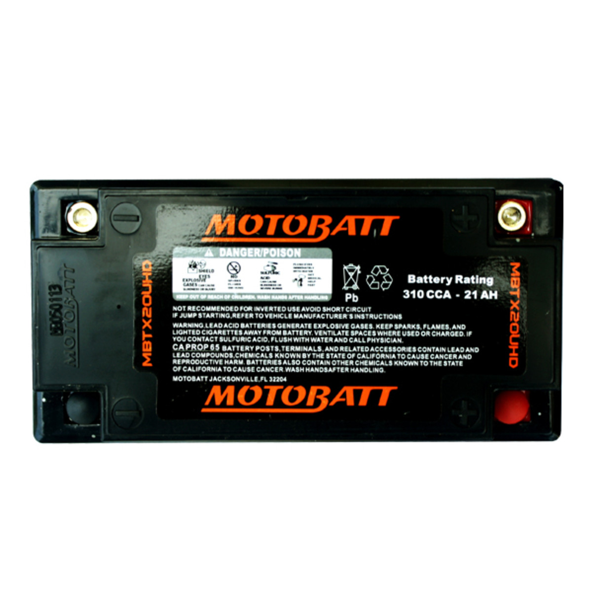 thumbnail image 2 of SigmasTek ETX16 Powersports AGM Battery – 12V, 310 CCA, Maintenance-Free 2 of 6