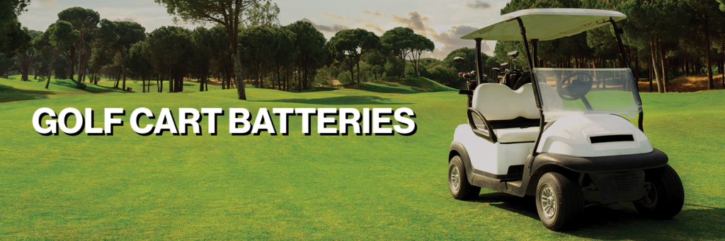 Golf Cart Battery Banner