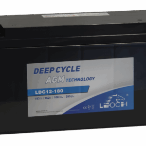 Leoch LDC Series 12V 180Ah AGM Deep Cycle Battery