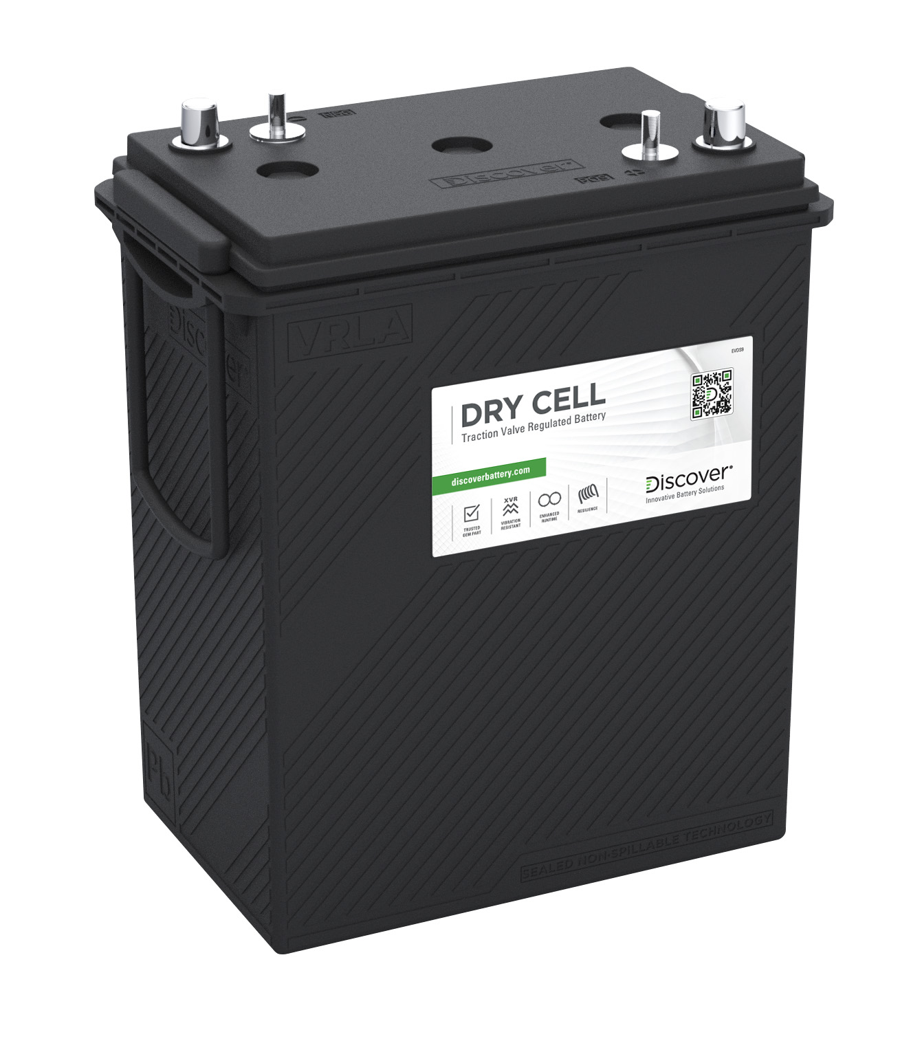 Discover Dry Cell Traction Industrial Battery 6V 330AH Group 902