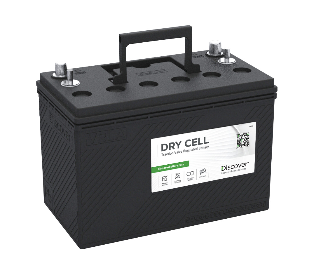 Discover Dry Cell Group 27 100Ah AGM Battery AM Terminals