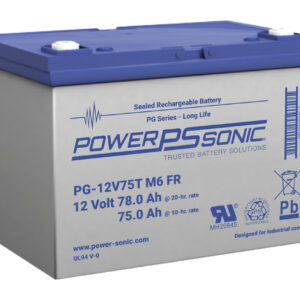 Power-Sonic Long Life PG12V75TFR 78AH SLA Battery
