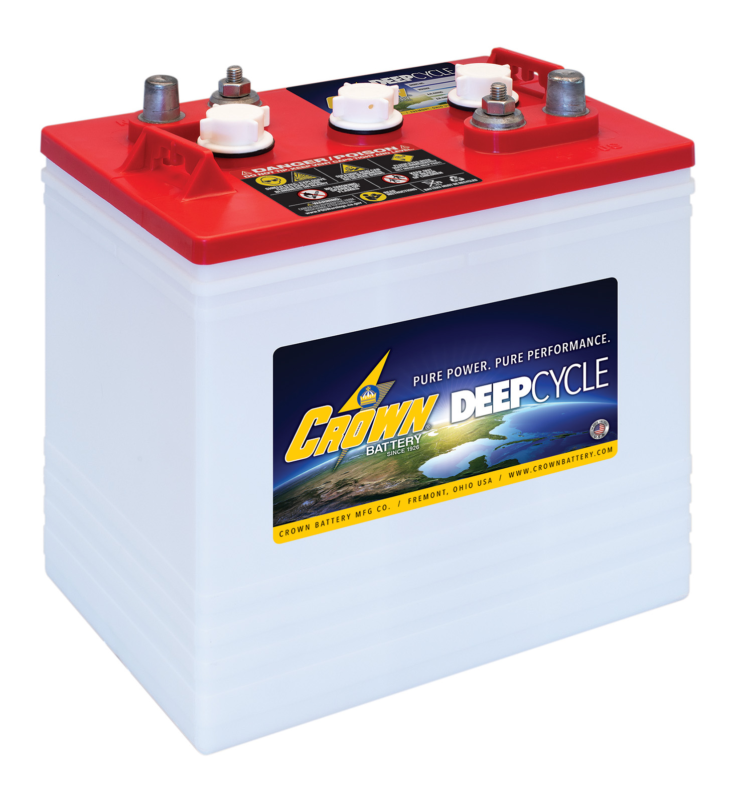 Crown Group GC2 6V 235AH Golf Cart Battery